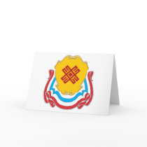 Mari El Coat of Arms Greeting Card by FlagTshirts Mari El Coat of Arms Greeting Card