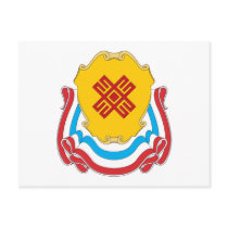 Mari El Coat of Arms Postcard by FlagTshirts Mari El Coat of Arms Postcard