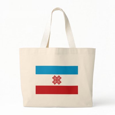 Mari El Flag Tote Bag by FlagTshirts