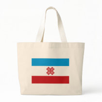 Mari El Flag Tote Bag by FlagTshirts Mari El Flag Tote Bag
