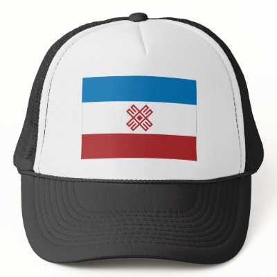 Mari El Republic Flag Mesh Hats by Vexillophile