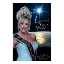 Maria Beall - Ms. World - 2 posters by MrsGalaxy Maria Beall - Ms. World - 2 posters