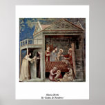 Maria Birth By Giotto Di Bondone Print