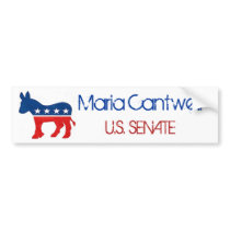 Maria Cantwell for U.S. Senate Bumper Sticker