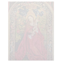 Maria In The Rose Grove By Schongauer Martin (Best Customized Letterhead