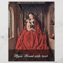 Maria Lactans By Eyck Jan Van (Best Quality) Flyer