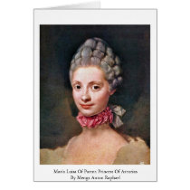 Maria Luisa Of Parma Princess Of Asturias Card