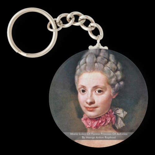 Maria Luisa Of Parma Princess Of Asturias Keychain