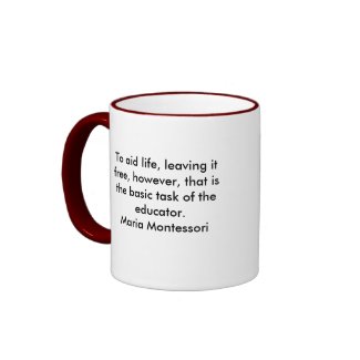 Maria Montesorri mug mug