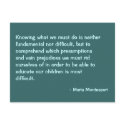 Maria Montessori Quote No. 2 Post Card postcards by thehms Maria Montessori Quote No. 2 Post Card postcards