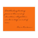 Maria Montessori Quote No. 3 Post Card postcards by thehms Maria Montessori Quote No. 3 Post Card postcards