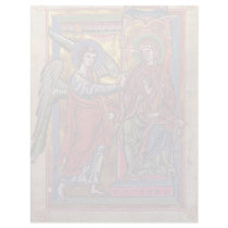 Maria Proclamation By Meister Der Braunschweig-Mag Custom Letterhead