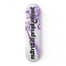 Maria Prophetissa Purple Smoke Skateboard