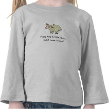 Maria tenía un pequeño cordero… camisetas