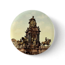 Maria Theresa Monument, Vienna, Austro-Hungary mag Pinback Button