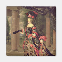 Maria Theresa  wife of Louis XIV Refrigerator Magnets