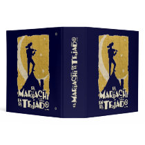 Mariachi on the Roof 3 Ring Binder