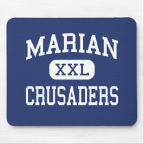 Marian - Crusaders - High School - Omaha Nebraska mousepads by customteamsportswear Marian - Crusaders - High School - Omaha Nebraska mousepads