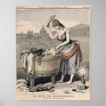 Marianne the Queen of the Washerwomen Print