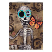 Marias Butterfly Greeting Card