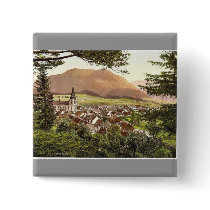 Mariazell, general view, Styria, Austro-Hungary ma Pinback Buttons