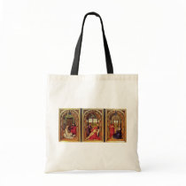 Marie Altar (Miraflores Altar) Triptych Overview Tote Bag