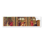 Marie Altar (Miraflores Altar) Triptych Overview Bumper Stickers