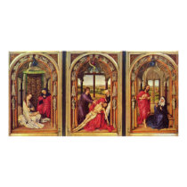 Marie Altar (Miraflores Altar) Triptych Overview Photo Greeting Card