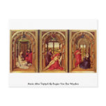 Marie Altar Triptych By Rogier Van Der Weyden Postcards