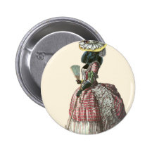 Marie Antionette Black Poodle 18th Century Costume Pins