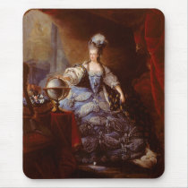 Marie Antoinett of Austria by Jean Baptiste Dagoty Mouse Pad