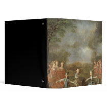 Marie Antoinette and her sisters 3 Ring Binder