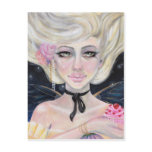 Marie Antoinette and the cherry topped cupcake Post Cards
