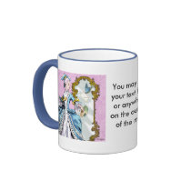 Marie Antoinette and the Looking Glass mugs