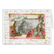 Marie Antoinette at Chateau Versailles Cards
