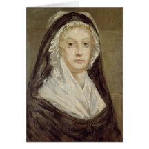 Marie Antoinette  at the Conciergerie Greeting Cards