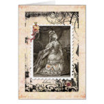 Marie Antoinette blank card