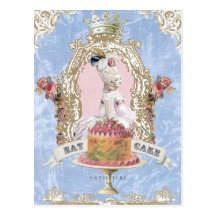 Marie Antoinette-Eat Cake...postcard