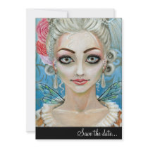 Marie Antoinette Faerie invitations
