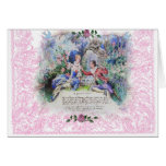 Marie Antoinette French Love Letter Valentine Greeting Card