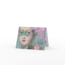 Marie Antoinette French Masquerade cards