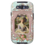 Marie Antoinette French Pink Ornate Portrait Samsung Galaxy SIII Cases