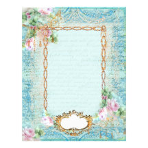 Marie Antoinette French Stationery and Cards Personalized Letterhead