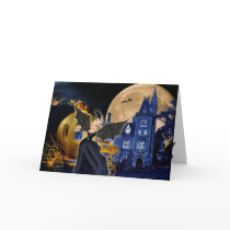 Marie Antoinette Halloween Masquerade Greeting Cards