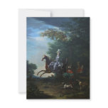 Marie Antoinette Hunting by Louis Auguste Brun Announcements