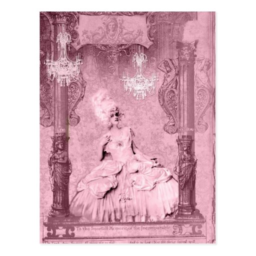 Marie Antoinette Immortal  Memorie Customized Postcard