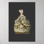 Marie Antoinette in Extravagant Dress ~ Poster