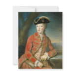 Marie Antoinette in Hunting Attire by Krantzinger Personalized Invitation