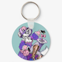 Marie Antoinette Keychain by artvixn Marie Antoinette Keychain