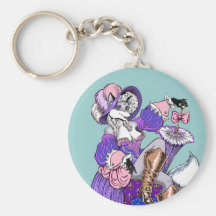Marie Antoinette Keychain